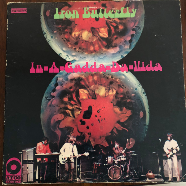 Iron Butterfly - In-A-Gadda-Da-Vida (LP, Album, RP)