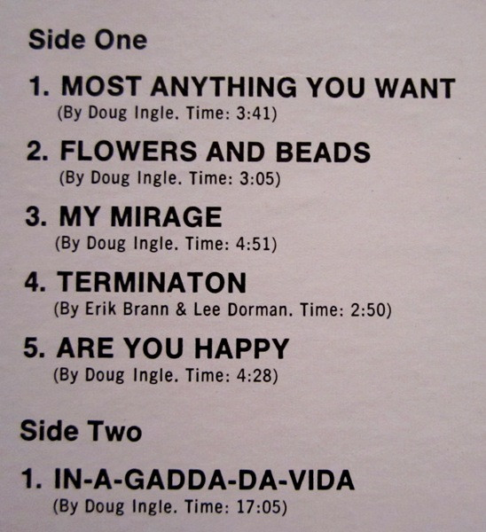 Iron Butterfly - In-A-Gadda-Da-Vida (LP, Album, RP)