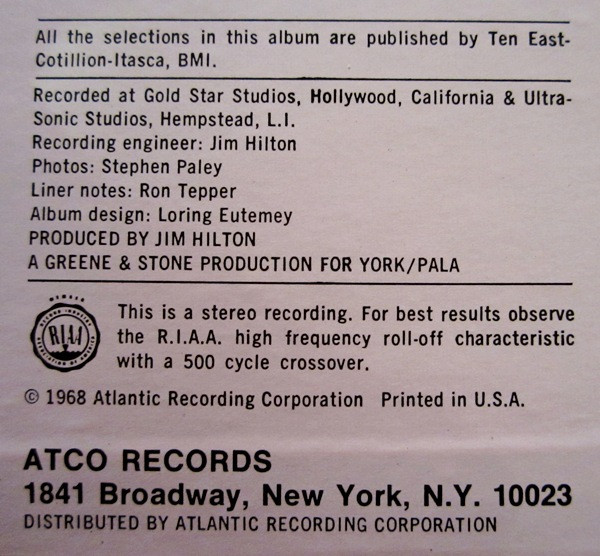 Iron Butterfly - In-A-Gadda-Da-Vida (LP, Album, RP)