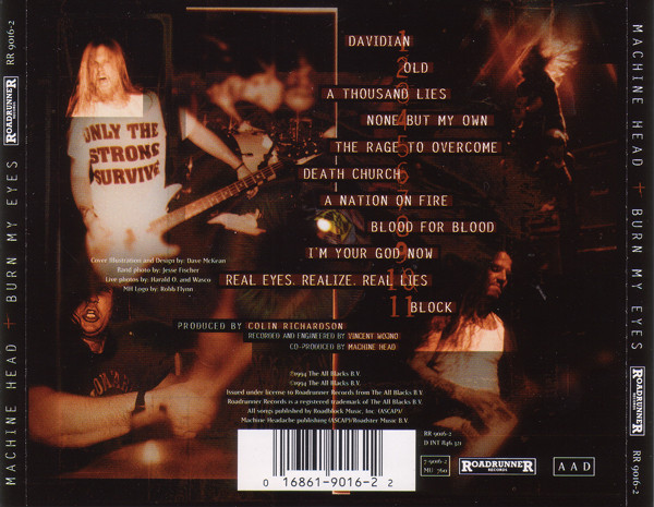 Machine Head (3) - Burn My Eyes (CD, Album)