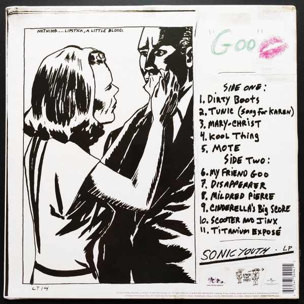 Sonic Youth - Goo (LP, Album, RE, 180)