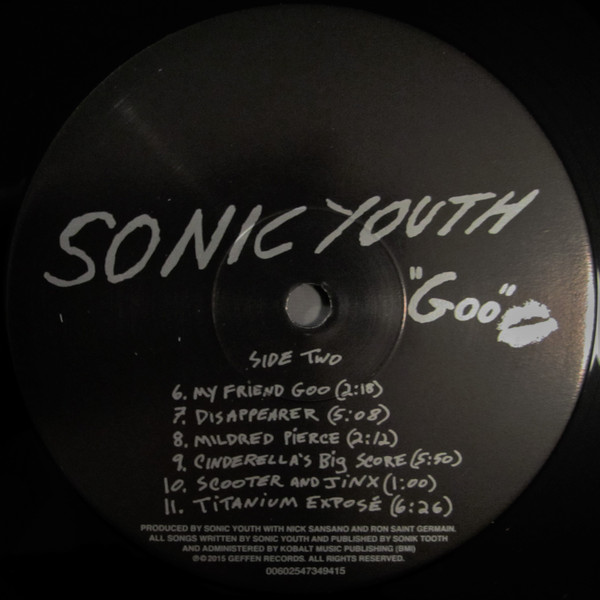 Sonic Youth - Goo (LP, Album, RE, 180)