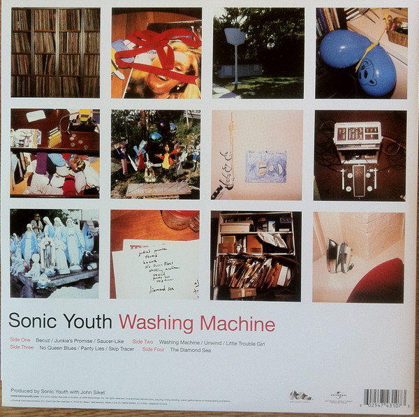 Sonic Youth - Washing Machine (2xLP, Album, RE, RM, 180)