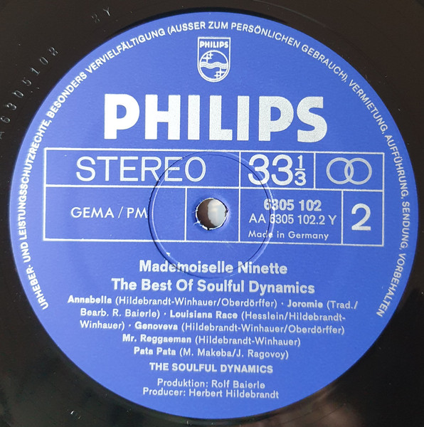 Soulful Dynamics - Mademoiselle Ninette: The Best Of Soulful Dynamics (LP, Comp)