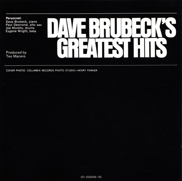 Dave Brubeck - Dave Brubeck's Greatest Hits (CD, Comp, RE)