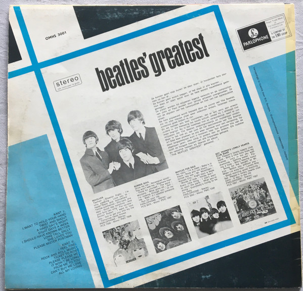 Beatles* - Beatles' Greatest (LP, Comp, RE)