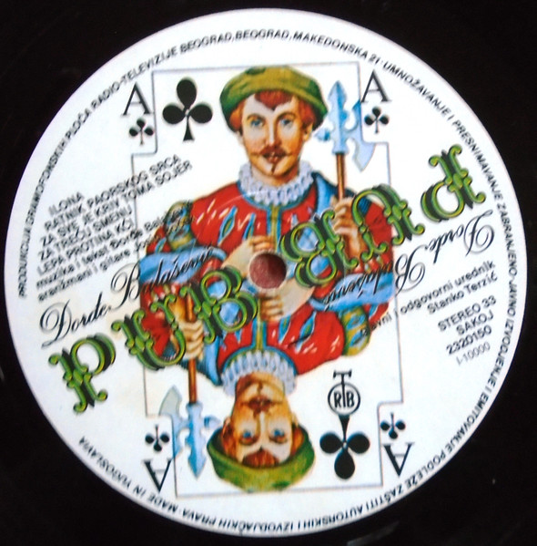 Đorđe Balašević - Pub (LP, Album, Gat)