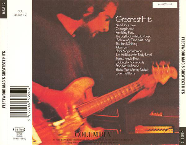 Fleetwood Mac - Fleetwood Mac's Greatest Hits (CD, Comp, RE, RP)