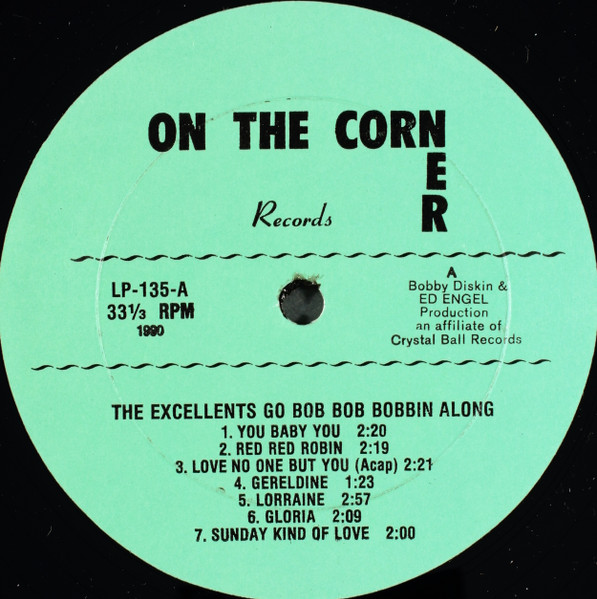 The Excellents - Go Bob Bob Bobbin' Along (LP, Comp)