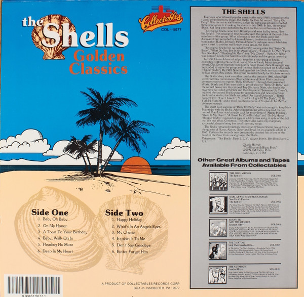 The Shells - Golden Classics (LP, Comp)