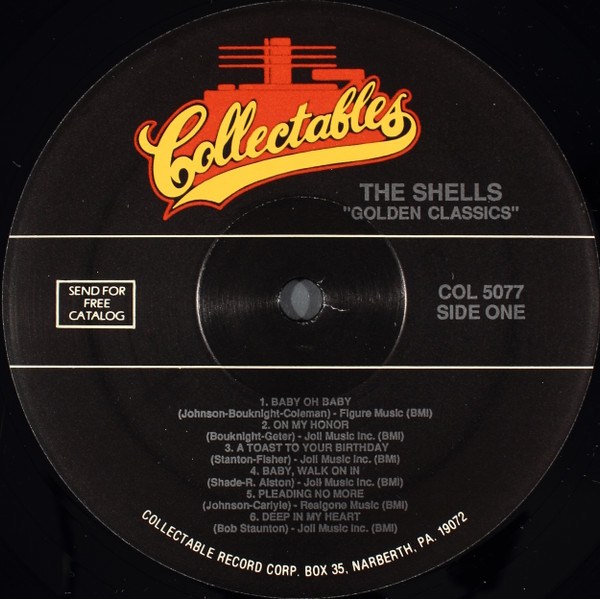 The Shells - Golden Classics (LP, Comp)