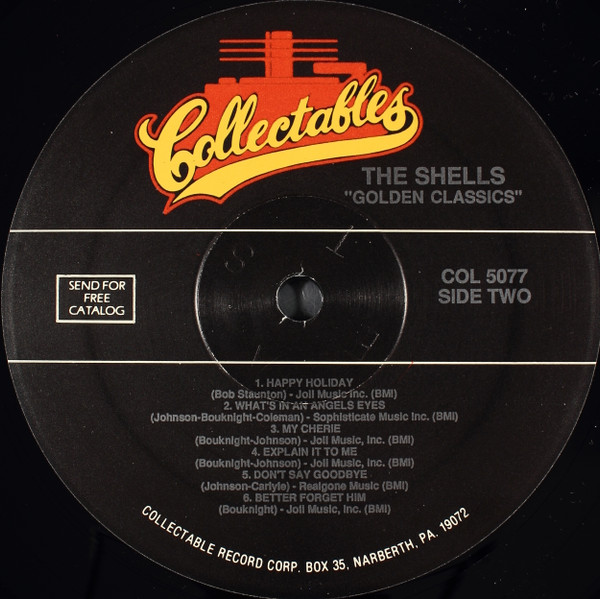 The Shells - Golden Classics (LP, Comp)