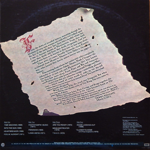 Grand Funk Railroad - Mark, Don & Mel 1969-71 (2xLP, Comp)