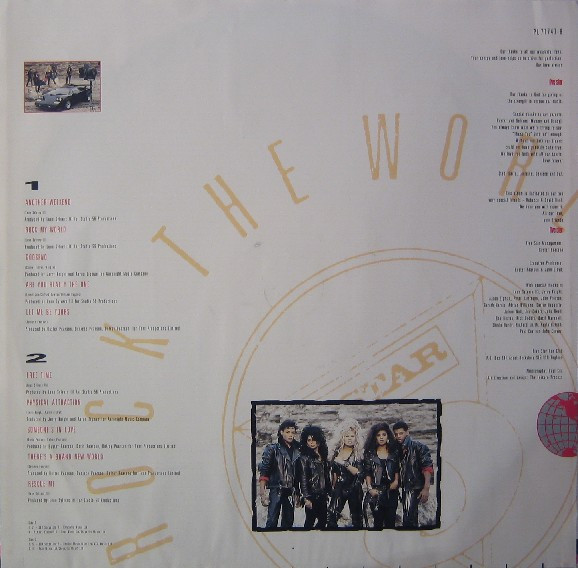 5 Star* - Rock The World (LP, Album)