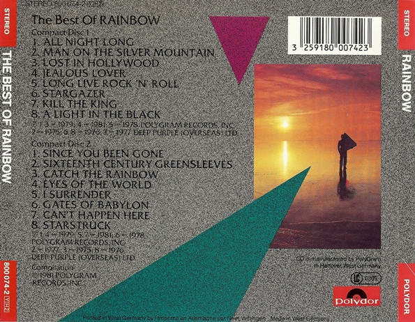Rainbow - The Best Of Rainbow (2xCD, Comp, RE)