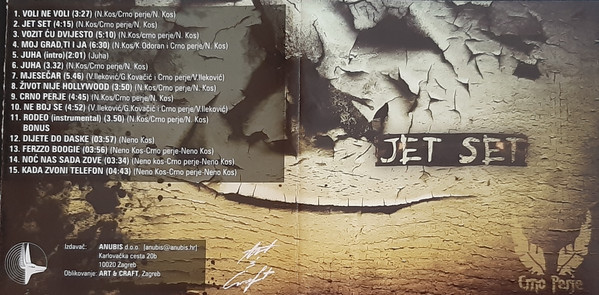 Crno Perje - Jet Set (CD, Album)