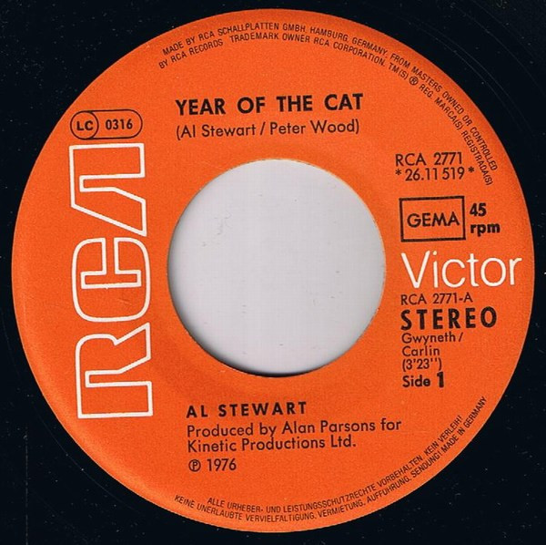 Al Stewart - Year Of The Cat (7