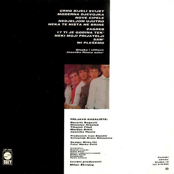 Prljavo Kazalište - Crno Bijeli Svijet (LP, Album)