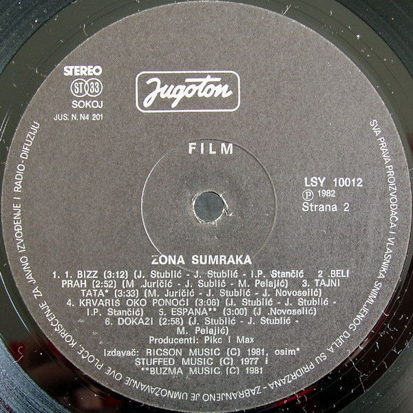 Film - Zona Sumraka (LP, Album)