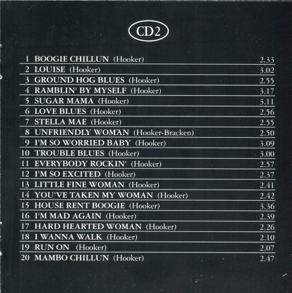 John Lee Hooker - John Lee Hooker The Gold Collection 40 Classic Performances (2xCD, Comp, Gol)