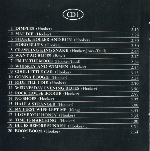 John Lee Hooker - John Lee Hooker The Gold Collection 40 Classic Performances (2xCD, Comp, Gol)