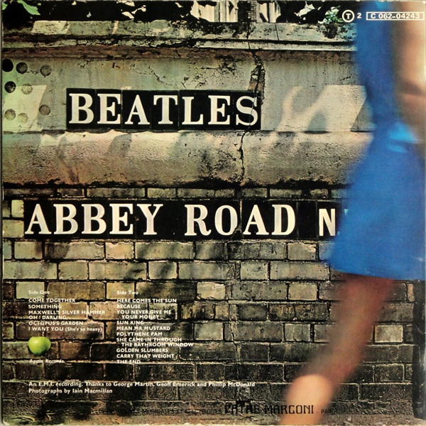 The Beatles - Abbey Road (LP, Album, RP)