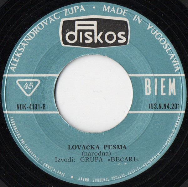 Bećari - Bekrijska Pesma (7