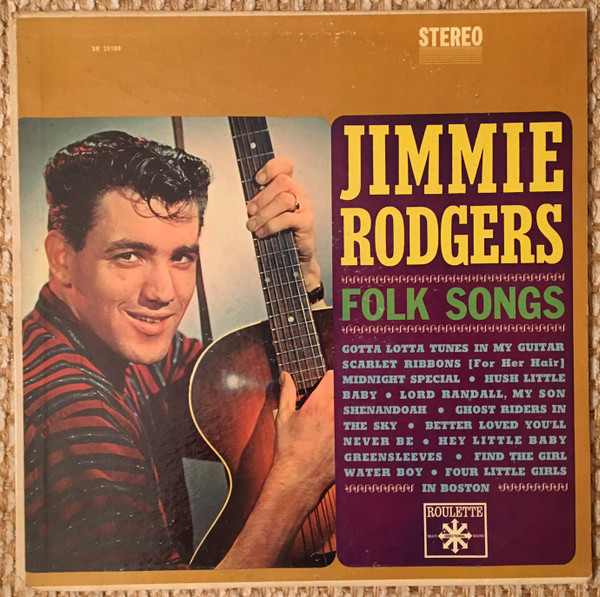 Jimmie Rodgers (2) - Folk Songs (LP, Comp)