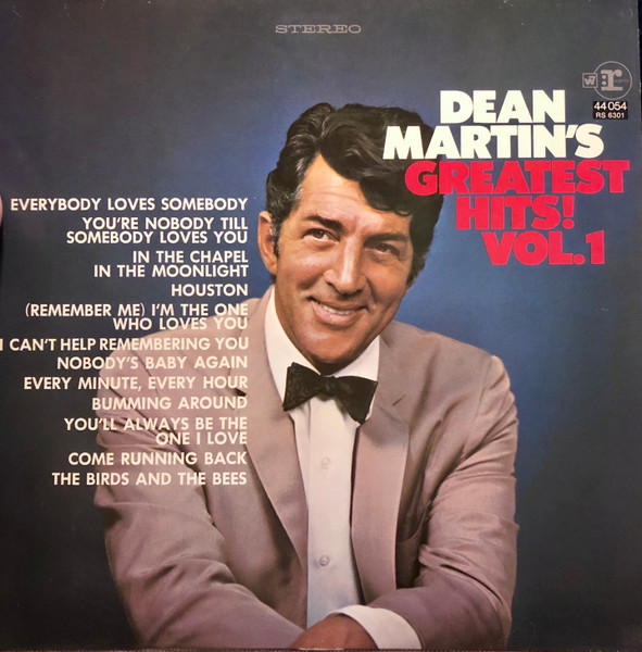 Dean Martin - Dean Martin's Greatest Hits! Volume 1 (LP, Comp, RE)