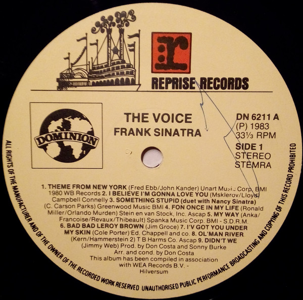 Frank Sinatra - The Voice (LP, Comp)