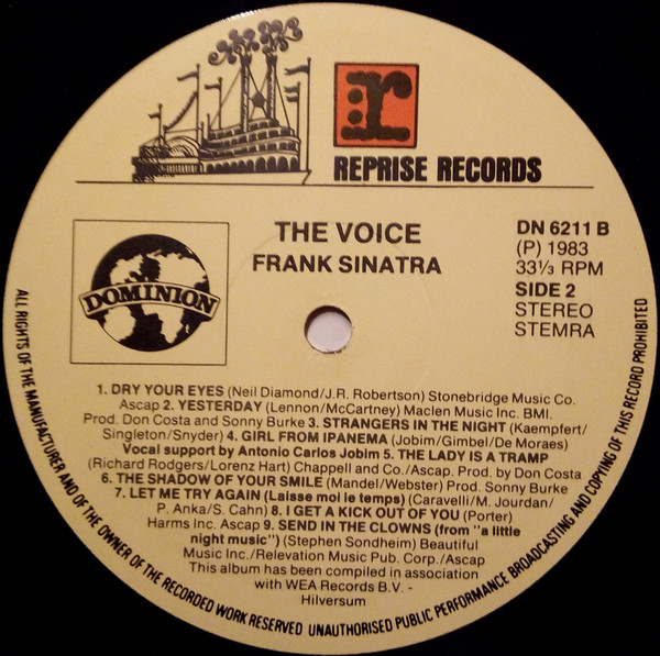 Frank Sinatra - The Voice (LP, Comp)