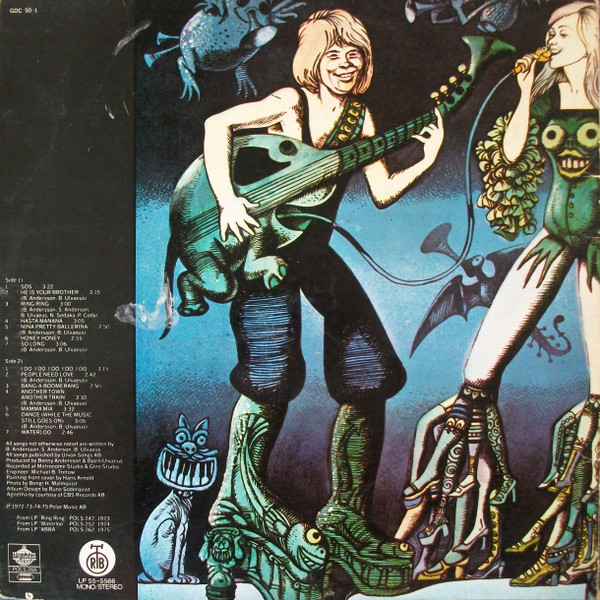 ABBA - Greatest Hits (LP, Comp, RE, RP)