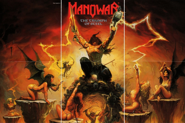 Manowar - The Triumph Of Steel (CD, Album, RE, RP)