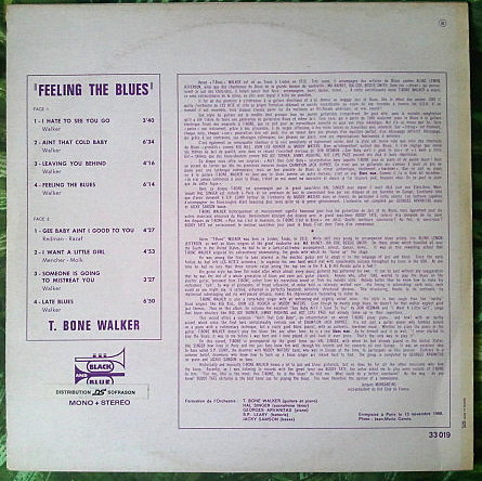 T-Bone Walker - Feeling The Blues (LP, Album)