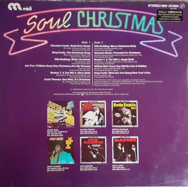 Various - Soul Christmas (LP, Comp)
