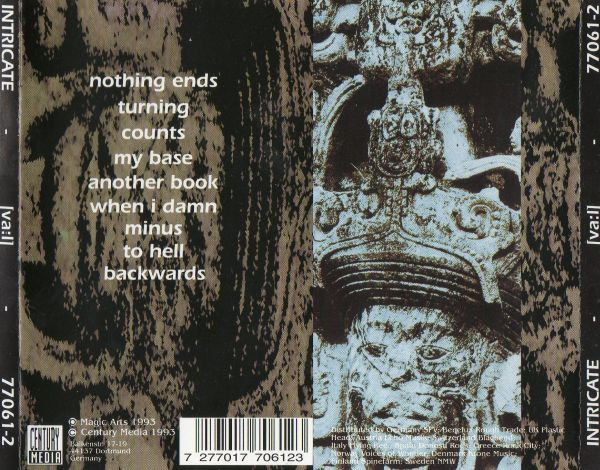 Intricate (2) - [va:l] (CD, Album)