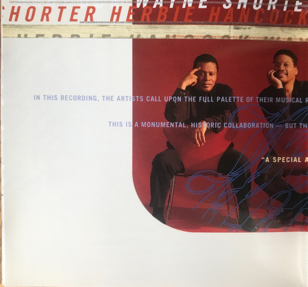 Herbie Hancock, Wayne Shorter - 1+1 (CD, Album, PMD)