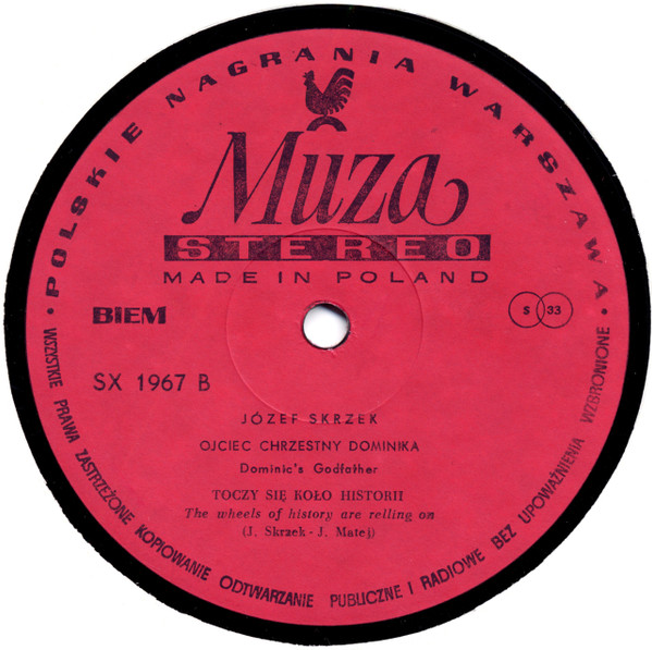 Józef Skrzek - Ojciec Chrzestny Dominika (LP, Album, Red)