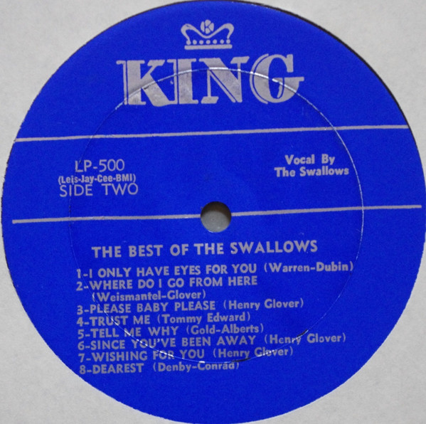 The Swallows - The Best Of The Swallows (LP, Comp)