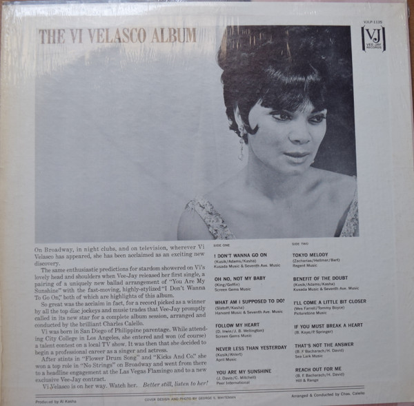 Vi Velasco - The Vi Velasco Album (LP, Album)