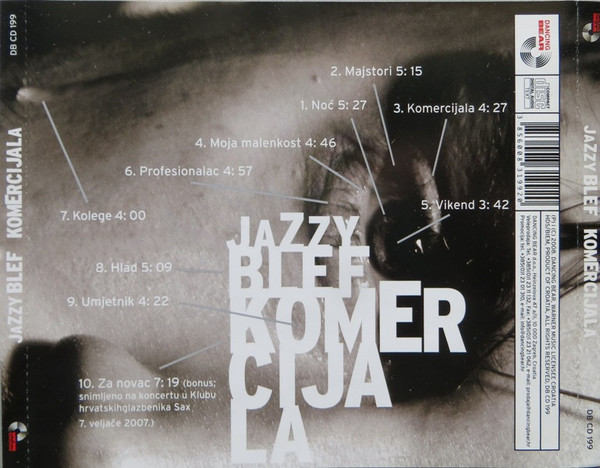 Jazzy Blef - Komercijala (CD, Album)