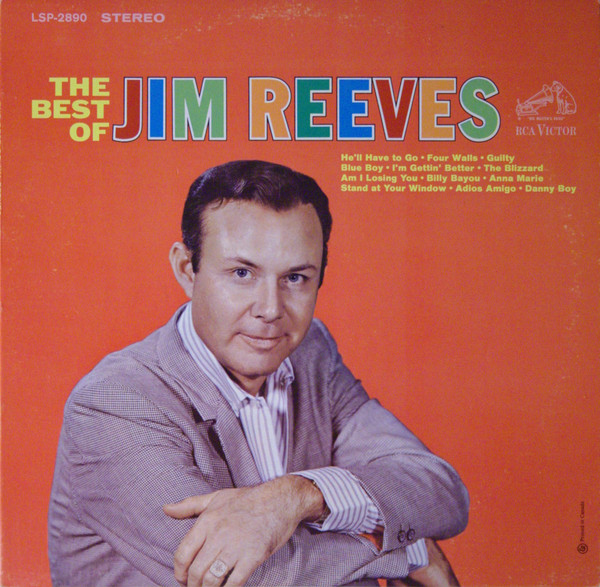 Jim Reeves - The Best Of Jim Reeves (LP, Comp)