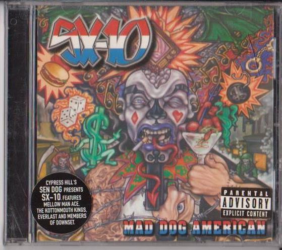 SX-10* - Mad Dog American (CD, Album)