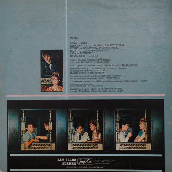 Zana - Natrag Na Voz (LP, Album)