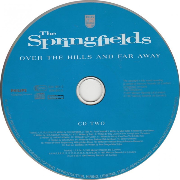 The Springfields - Over The Hills And Far Away (2xCD, Comp)