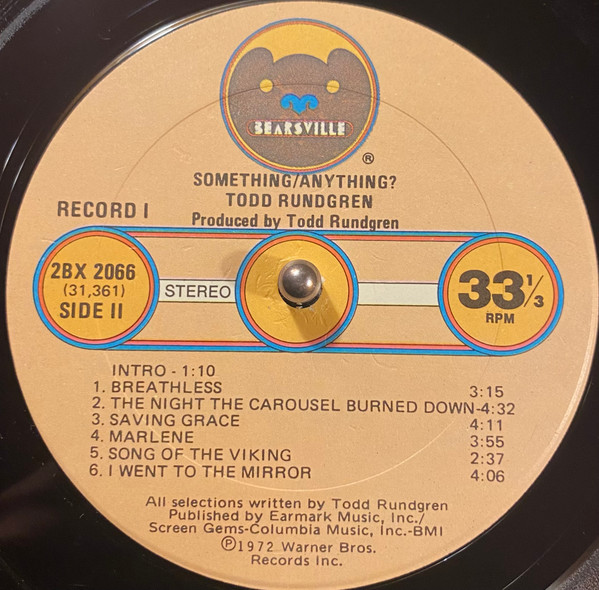 Todd Rundgren - Something / Anything? (2xLP, Album, RE, Gol)