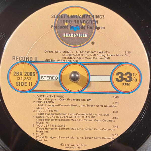 Todd Rundgren - Something / Anything? (2xLP, Album, RE, Gol)