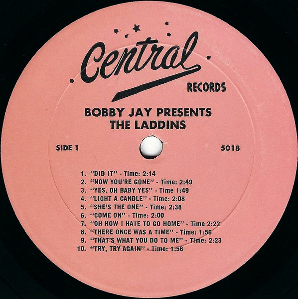 Bobby Jay (6) Presents The Laddins - Radio WWRL's Bobby Jay Presents The Laddins (LP, Comp)