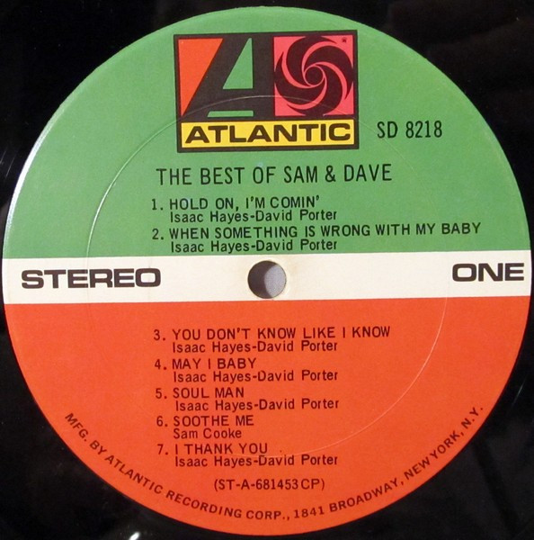 Sam & Dave - The Best Of Sam & Dave (LP, Comp, Pit)