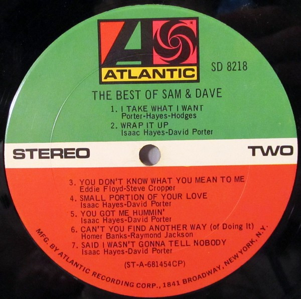 Sam & Dave - The Best Of Sam & Dave (LP, Comp, Pit)